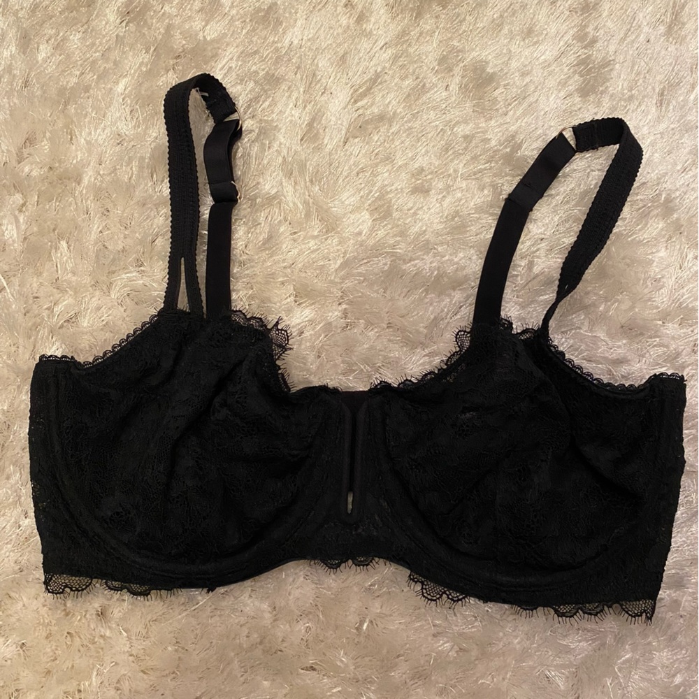 Auden Balconette Lace Unlined Bra